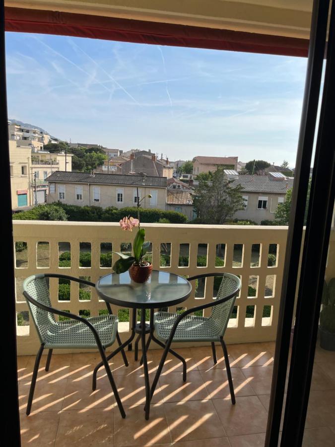 Sun Escape, Appart Renove Climatise 3 Pieces 4-6 Pers, 350M De La Plage Marseille Eksteriør bilde