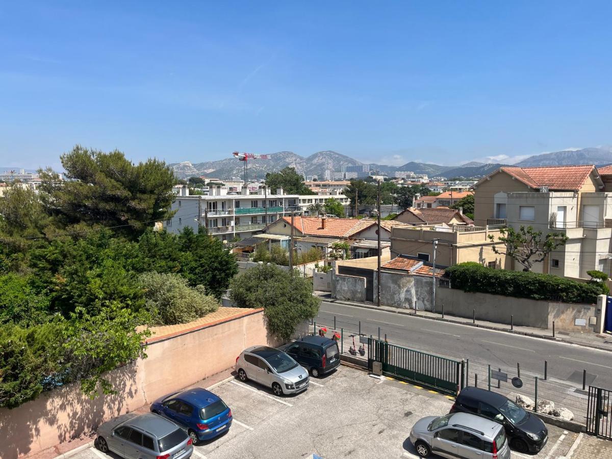 Sun Escape, Appart Renove Climatise 3 Pieces 4-6 Pers, 350M De La Plage Marseille Eksteriør bilde