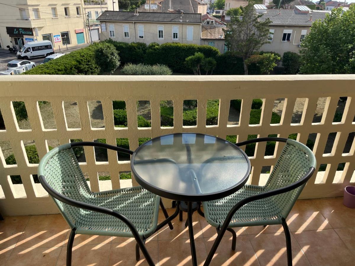 Sun Escape, Appart Renove Climatise 3 Pieces 4-6 Pers, 350M De La Plage Marseille Eksteriør bilde