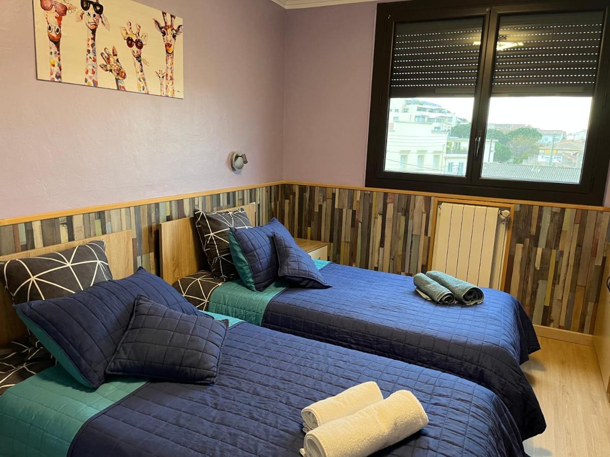Sun Escape, Appart Renove Climatise 3 Pieces 4-6 Pers, 350M De La Plage Marseille Eksteriør bilde